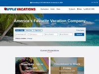 Desktop screenshot for applevacations.com