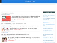 Desktop screenshot for techiwala.com