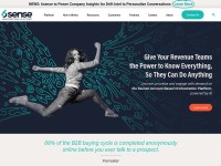 Desktop screenshot for 6sense.com