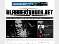 Desktop screenshot for blabbermouth.net