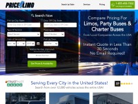 Desktop screenshot for price4limo.com