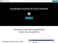 Desktop screenshot for benchprep.com
