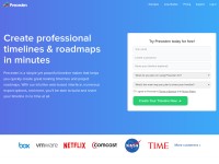 Desktop screenshot for preceden.com