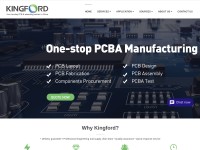 Desktop screenshot for kingfordpcb.com