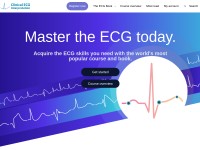 Desktop screenshot for ecgwaves.com