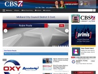Desktop screenshot for cbs7.com