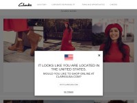 Desktop screenshot for clarks.com