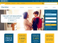 Desktop screenshot for meridiancu.ca