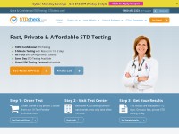 Desktop screenshot for stdcheck.com