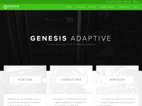 Desktop screenshot for genesisadaptive.com