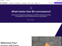 Desktop screenshot for etradefinancial.com