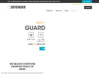 Desktop screenshot for defender-usa.com