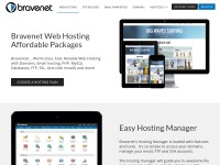 Desktop screenshot for bravehost.com
