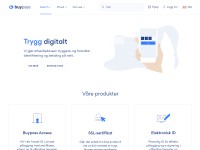 Desktop screenshot for buypass.no