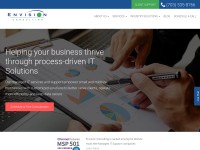 Desktop screenshot for envision-consulting.com