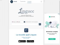 Desktop screenshot for linguee.fr