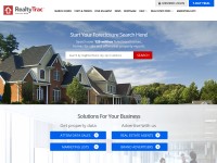Desktop screenshot for realtytrac.com