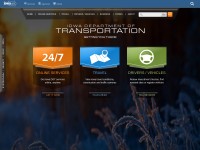 Desktop screenshot for iowadot.gov