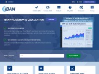 Desktop screenshot for iban.com
