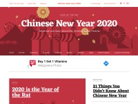 Desktop screenshot for chinesenewyear.net