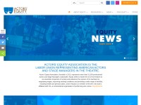 Desktop screenshot for actorsequity.org
