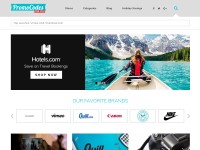 Desktop screenshot for promocodesforyou.com