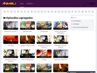 Desktop screenshot for animeli.com