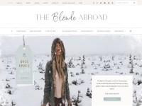 Desktop screenshot for theblondeabroad.com