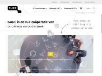 Desktop screenshot for surfnet.nl