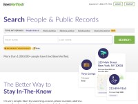 Desktop screenshot for beenverified.com