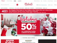 Desktop screenshot for michaels.com