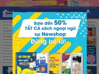 Desktop screenshot for newshop.vn