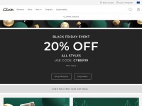 Desktop screenshot for clarks.eu