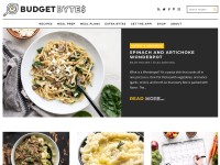 Desktop screenshot for budgetbytes.com