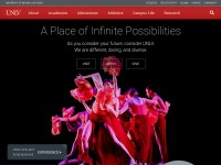 Desktop screenshot for unlv.edu