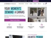 Desktop screenshot for canvasondemand.com