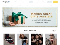 Desktop screenshot for afterpay.com