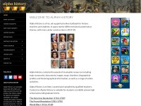 Desktop screenshot for alphahistory.com