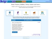 Desktop screenshot for braingle.com