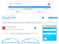 Desktop screenshot for revisionmaths.com