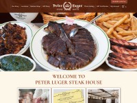 Desktop screenshot for peterluger.com