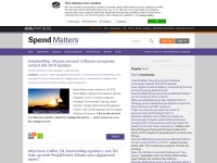 Desktop screenshot for spendmatters.com