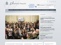 Desktop screenshot for academie-francaise.fr