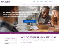 Desktop screenshot for navient.com