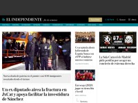 Desktop screenshot for elindependiente.com