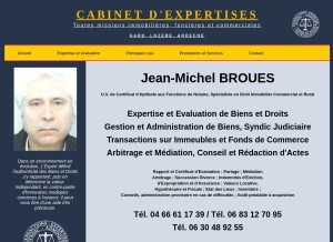 How cabinet-expert.com looks like on a tablet such as an iPad.