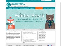 Desktop screenshot for cgc.edu