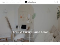 Desktop screenshot for lecasadecor.store