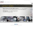 How caci.com looks like on a mobile device such as an iPhone.