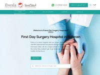 Desktop screenshot for evexiadaysurgery.com